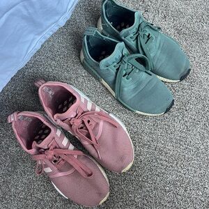 Adidas NMD Trace Green (M8) & Raw Pink (W9) (Discontinued Colors)